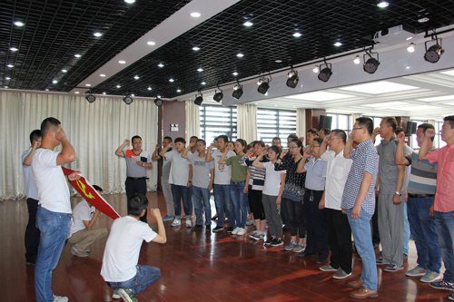 甘肅建投新能源公司、路橋工程公司共同慶祝建黨95周年