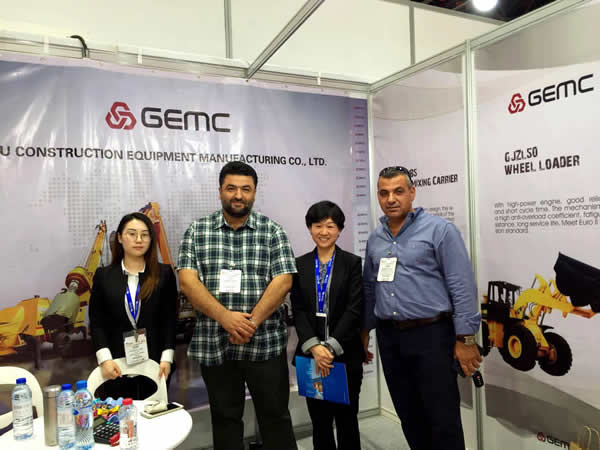 甘肅建投“高漠”產(chǎn)品亮相迪拜國際工程機(jī)械展覽會(huì)