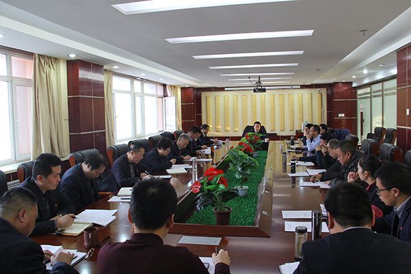 裝備公司領(lǐng)導(dǎo)班子召開2018年度民主生活會